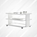 TROLLY OBORO עם מדפי זכוכית